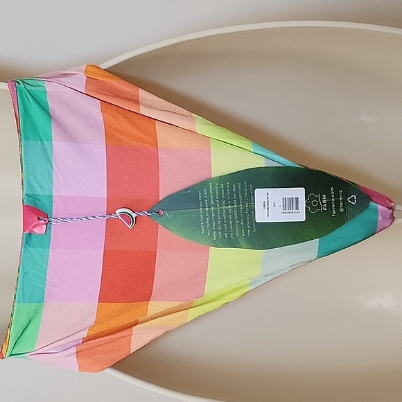 Farm Rio One-Piece Vibrant Multicolor Swimsuit Size Small - Picture 16 of 16